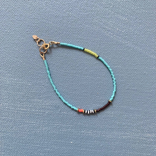 Beaded Bracelet Turquoise