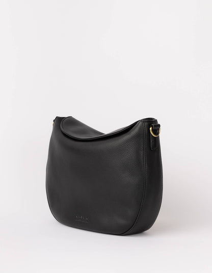 Lana - Black Soft Grain Leather