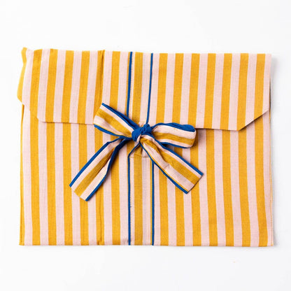 Bonnie Pajama Set: Mustard & Blush