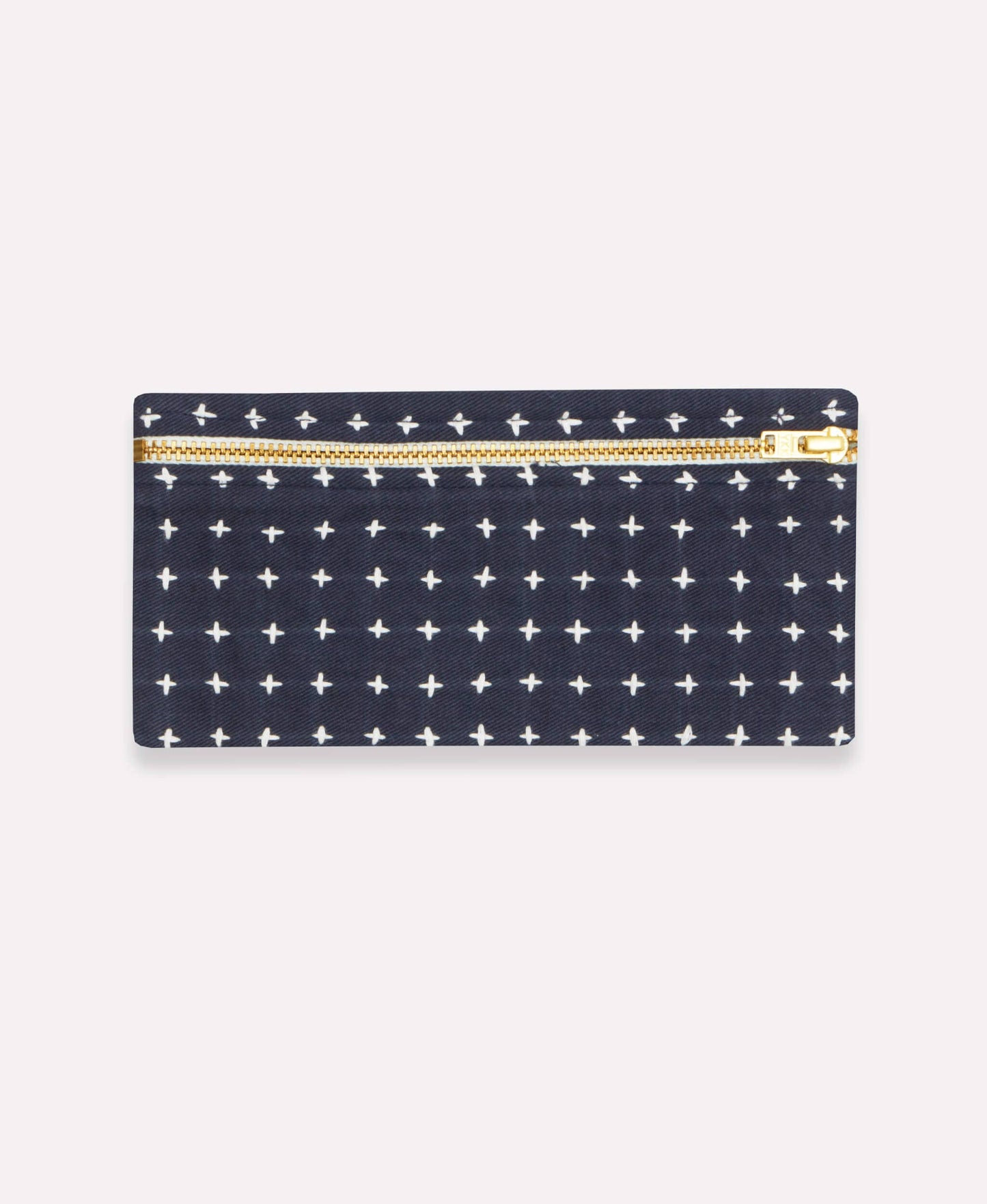 Cross-Stitch Pencil Case: Moss
