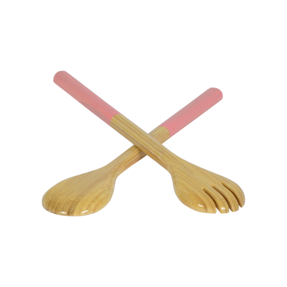 Bamboo Server Set: Dove Blue