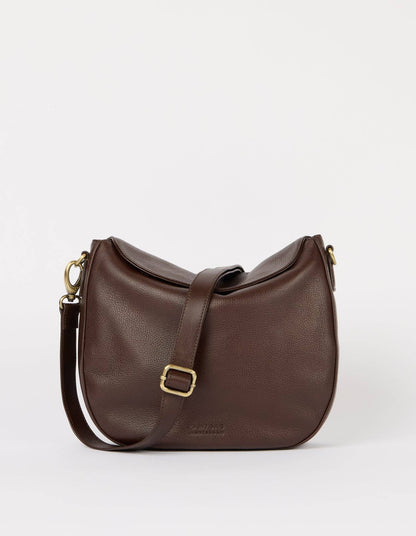 Lana - Chocolate Soft Grain Leather