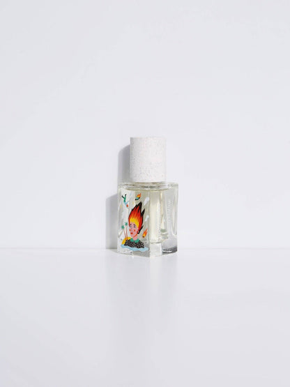 Bottle of Maison Matine's "Lost in Translation" French perfume.