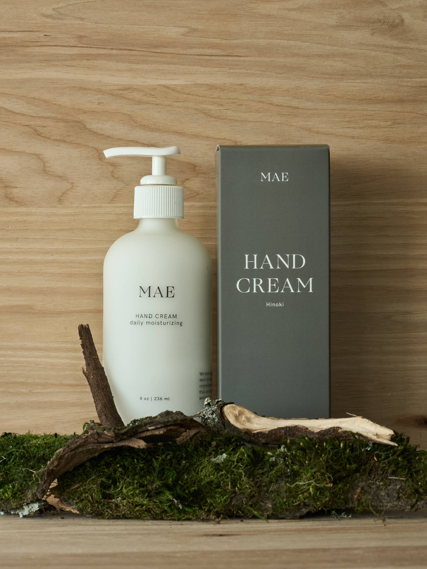 MAE - Hinoki Moisturizing Hand Cream - Vegan, Essential Oil