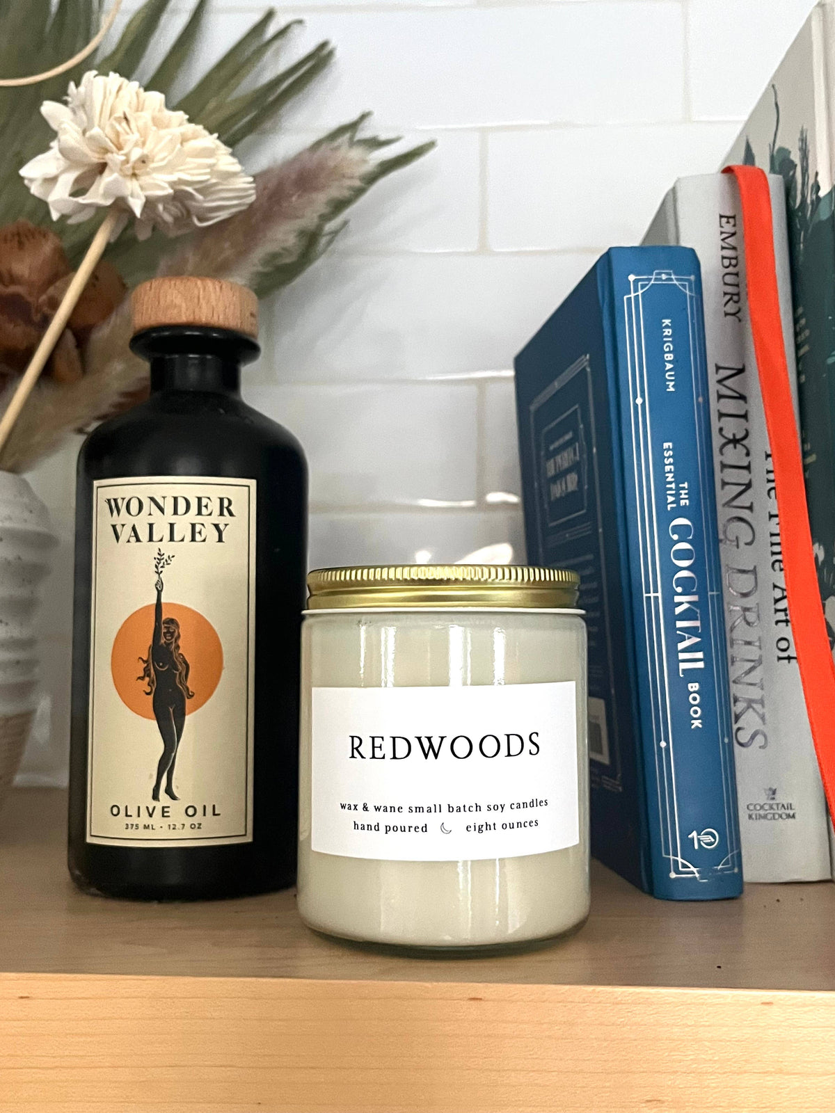 Redwoods Modern Candle