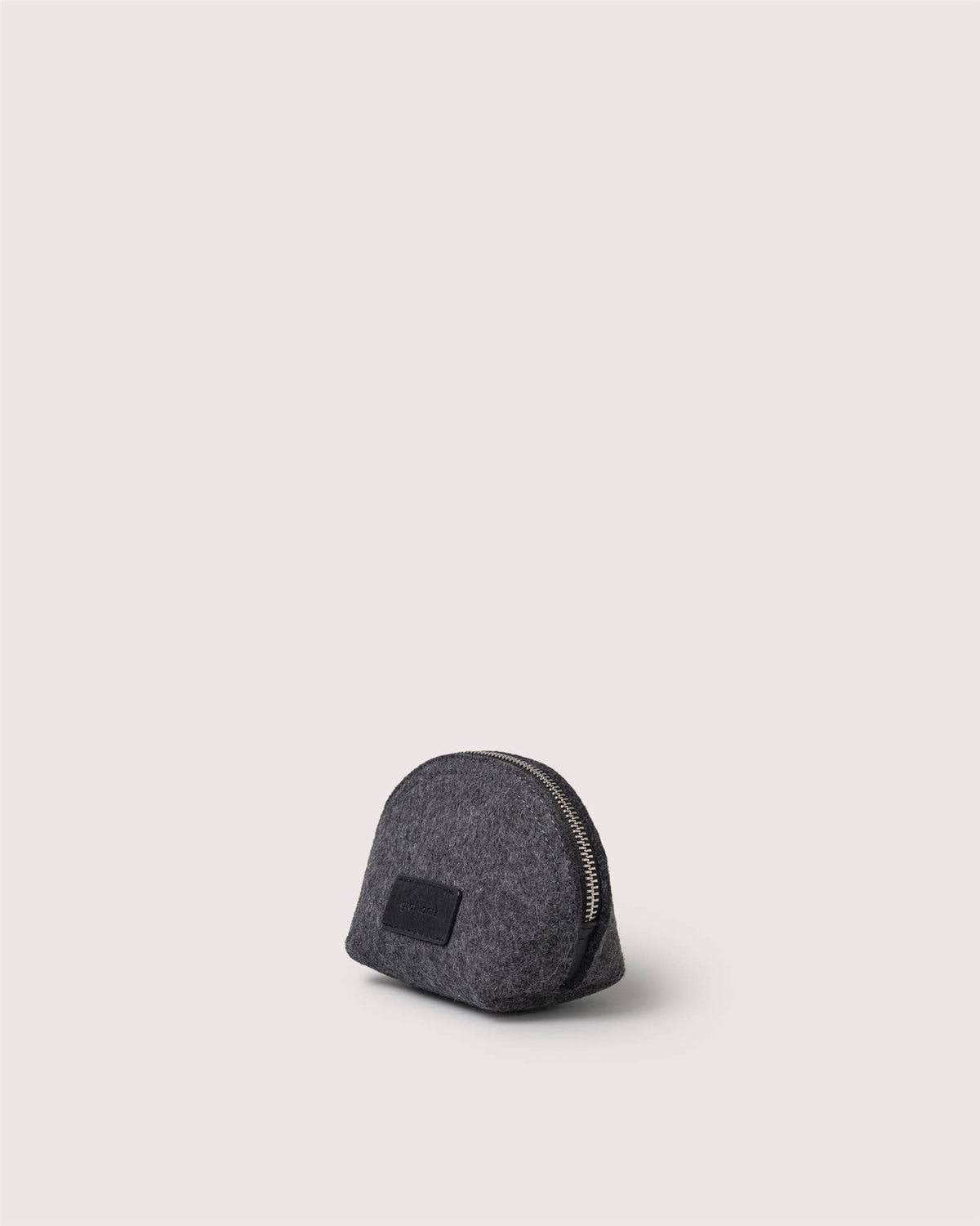 Graf Lantz - Pochi Merino Wool Small Pouch Charcoal