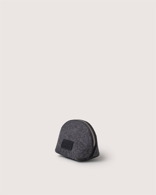 Graf Lantz - Pochi Merino Wool Small Pouch Charcoal