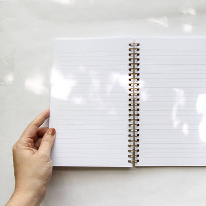 Root & Branch Paper Co. - Forest Fern Spiral Bound Notebook: Lined
