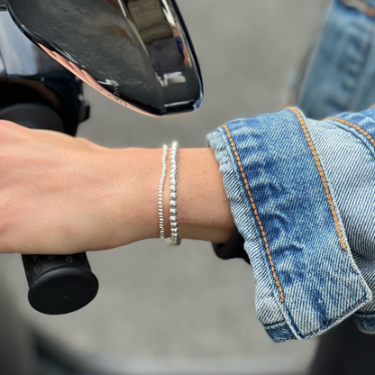 2MM Silver Ball Bracelet: Sterling / 6.5"