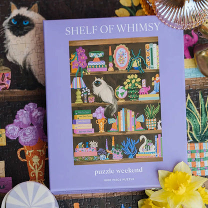 Shelf of Whimsy 1000 Piece Puzzle