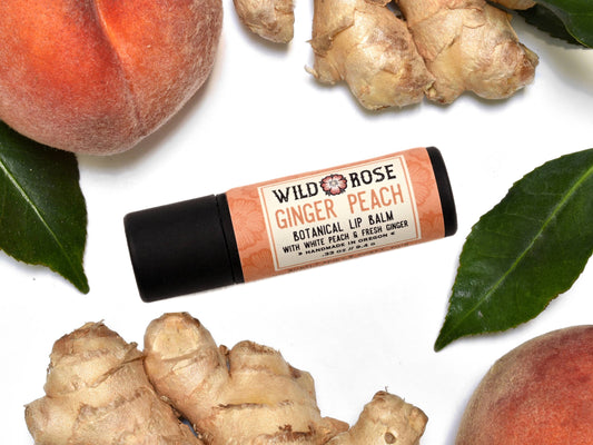 Ginger Peach Lip Balm