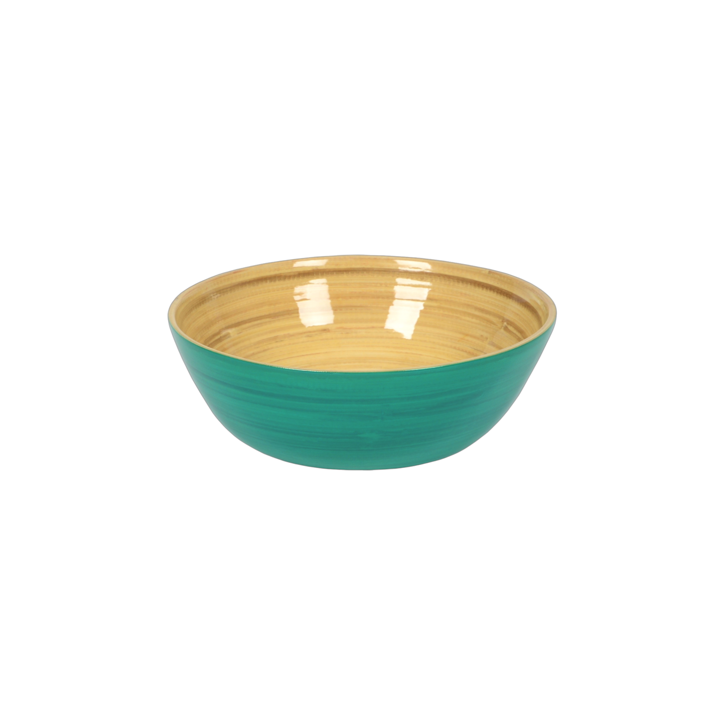 Bamboo Salad Bowl: White