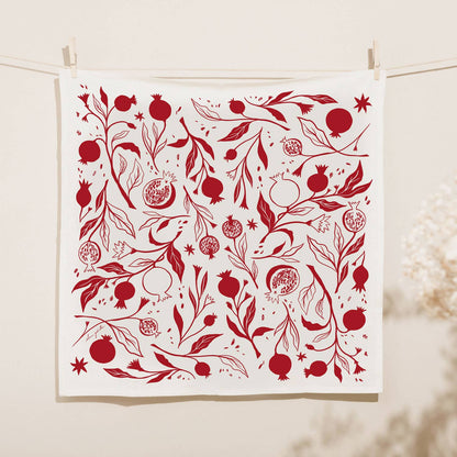 Pomegranate Cotton Tea Towel