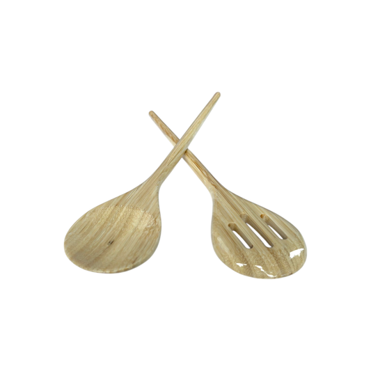 Refined Bamboo Server Set: Nature