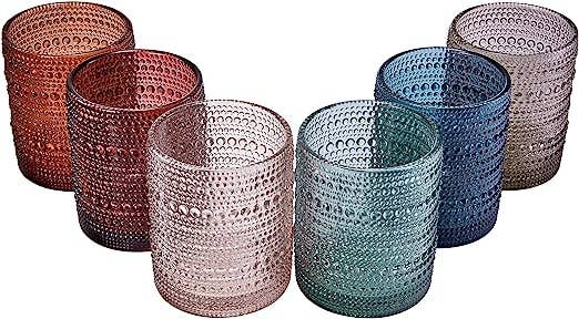 Beaded Tumbler Glass