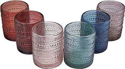 Beaded Tumbler Glass