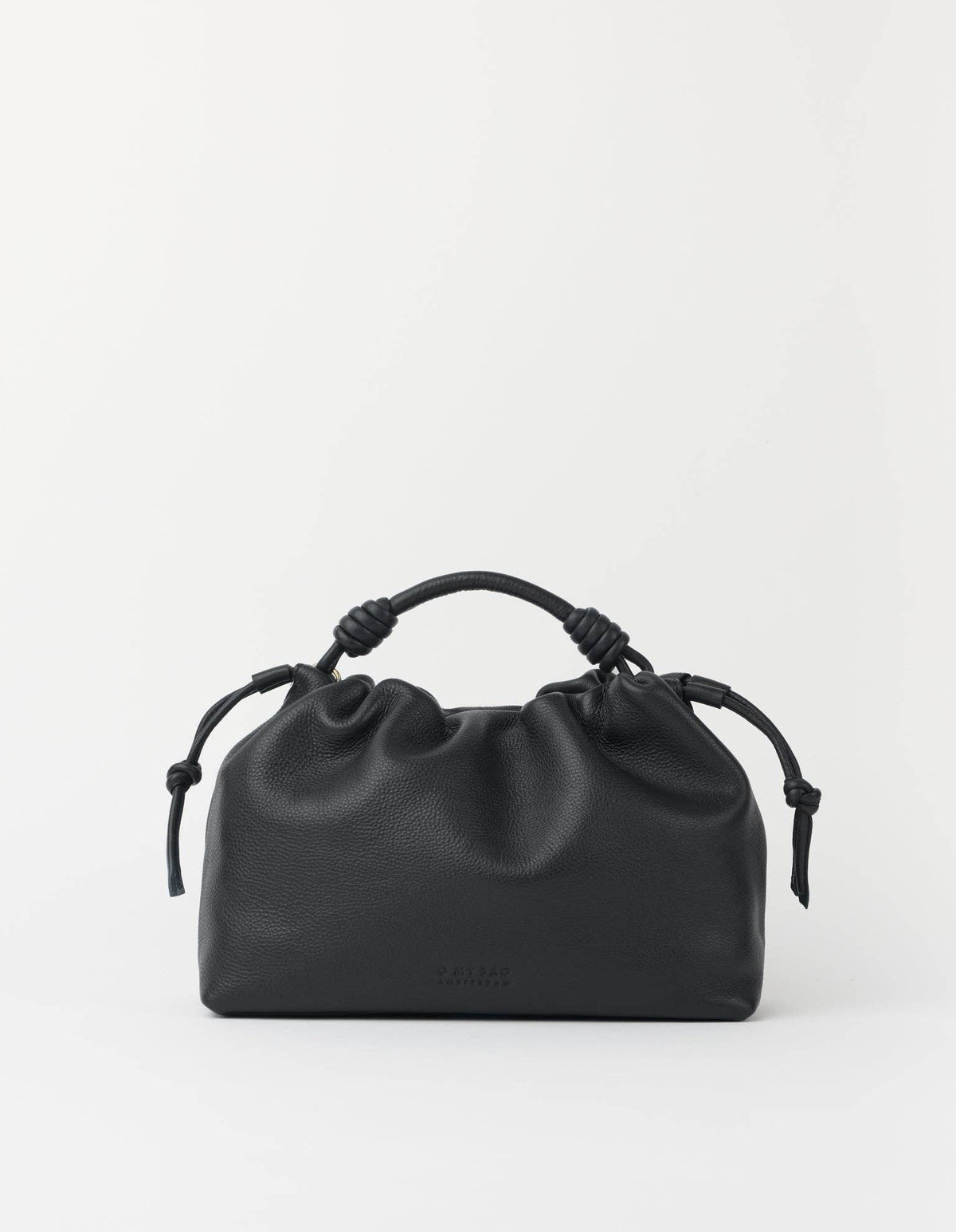 O My Bag - Kiki Midi - Black Soft Grain Leather: Black / Soft Grain Leather / Small