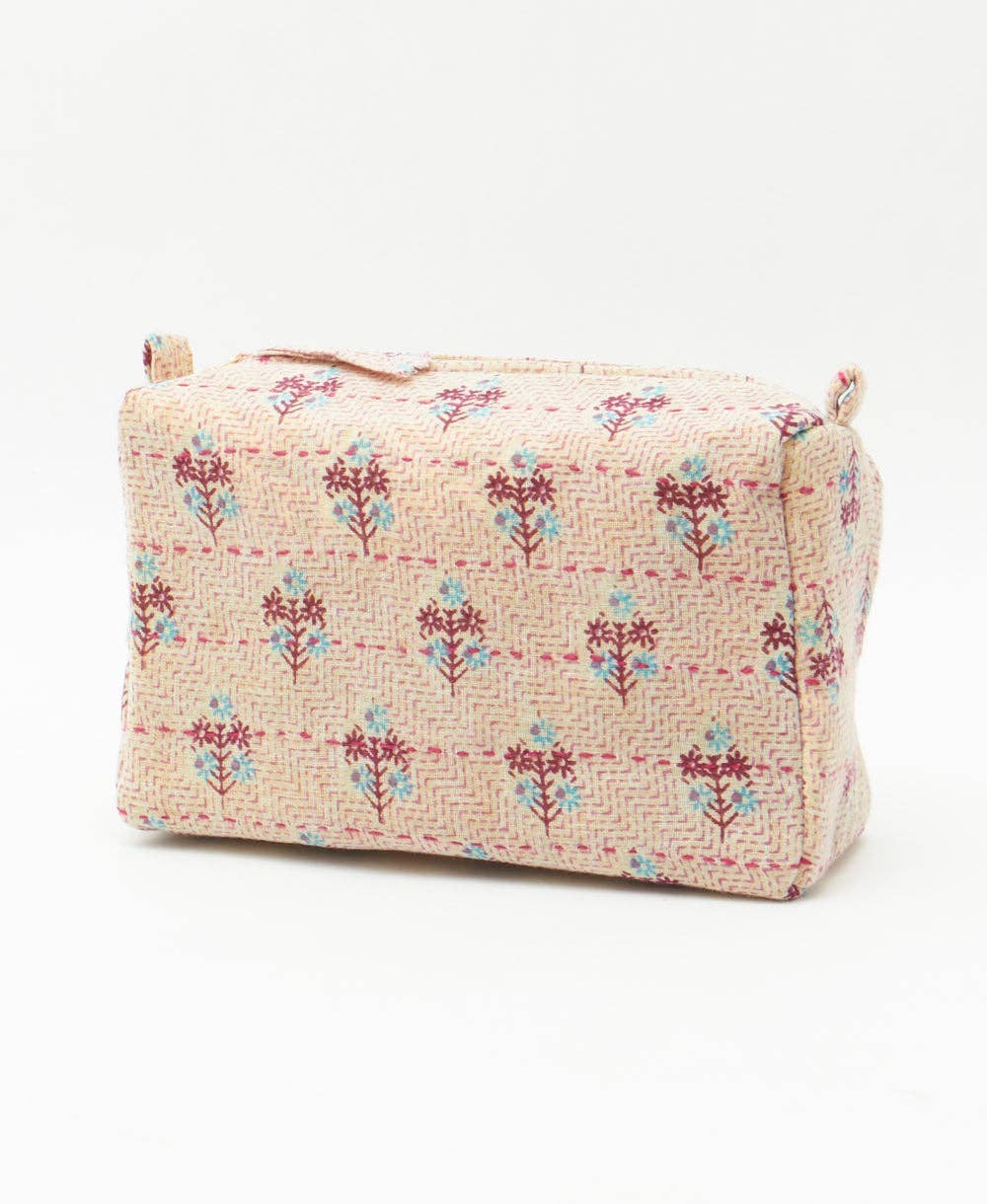 Anchal - Kantha Medium Toiletry Bag - No. 250549