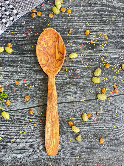 Olive Wood Appetizer Spoon