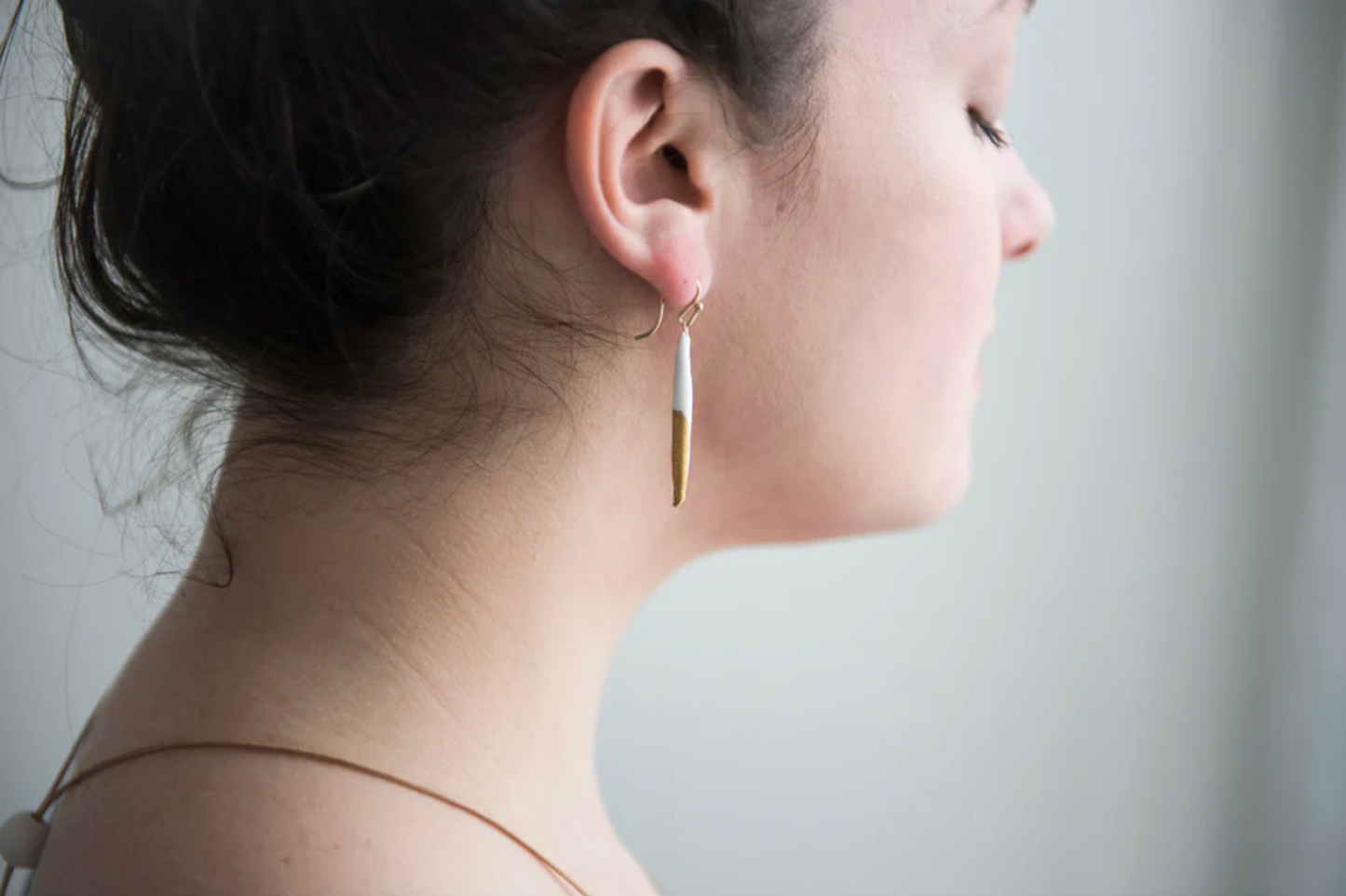 Quill GF Wires White and Gold