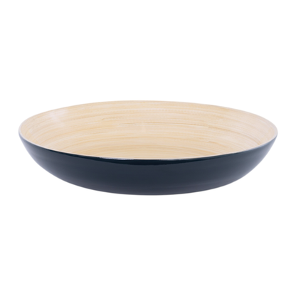 albert L. (punkt) Inc. - Bamboo Fruit Bowl: Navy Blue
