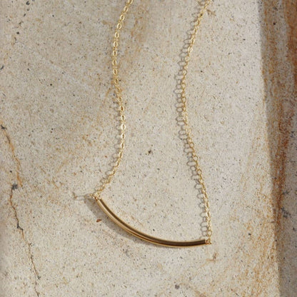 Minimal Necklace: 14k Gold Fill