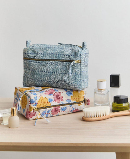 Kantha Medium Toiletry Bag - No. 260222