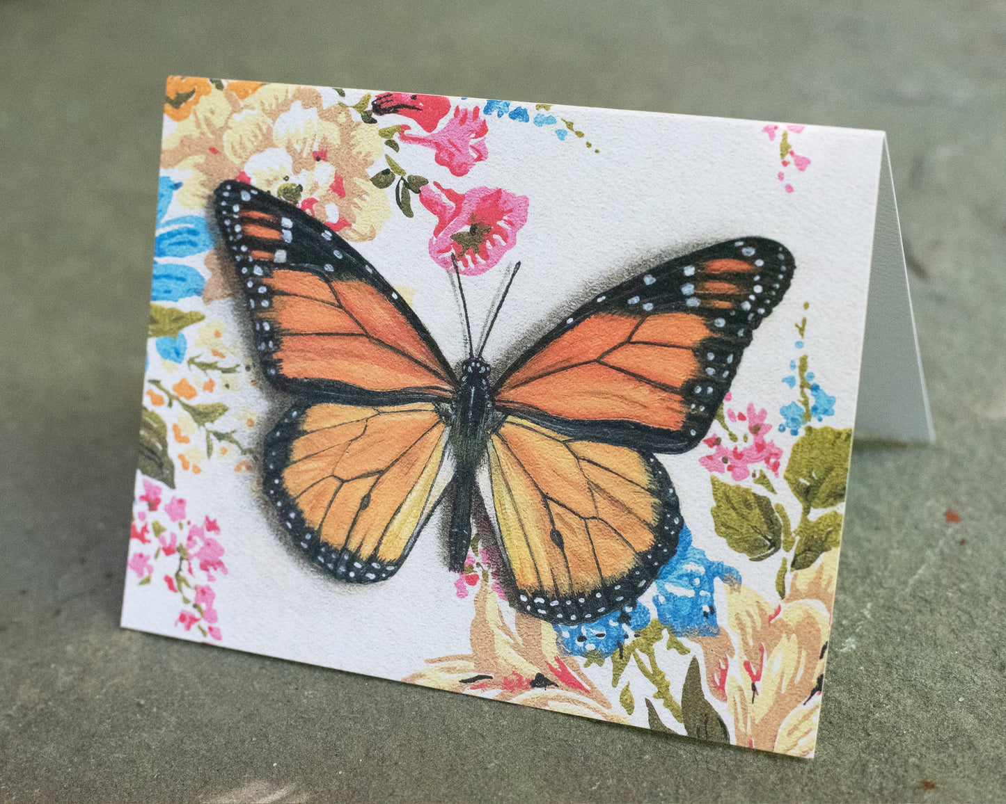 Emily Uchytil - Monarch Butterfly - Note Card