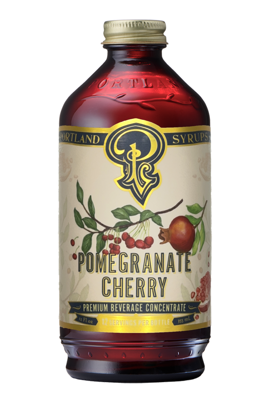 Pomegranate Cherry Syrup 12oz - Cocktail/Mocktail Mixer