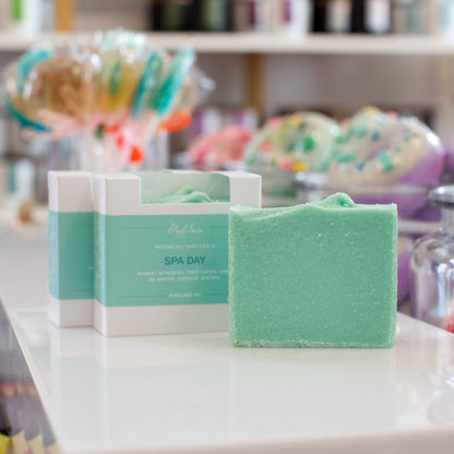 Spa Day Salt Bar - Artisan Soap