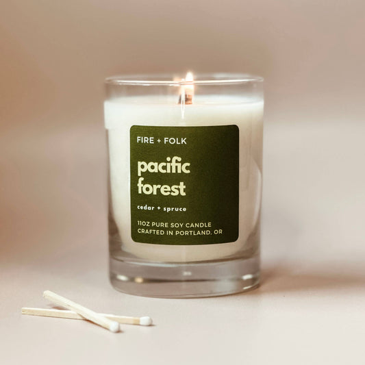 Pacific Forest | 11oz Wood Wick Candle
