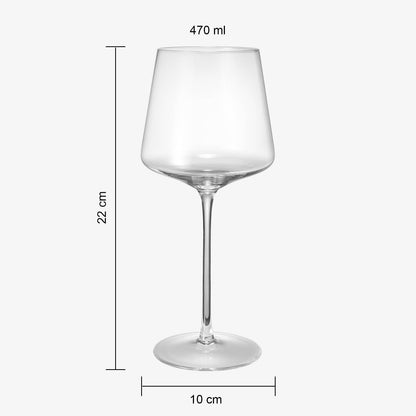 Crystal Lightweight Thin Wine Glass – 16 oz