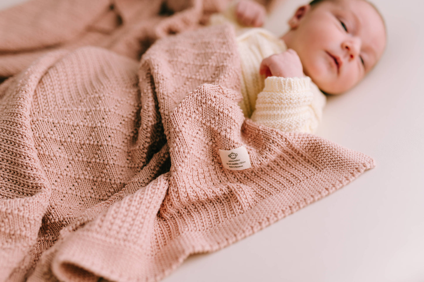 Pink Diamond Baby Blanket