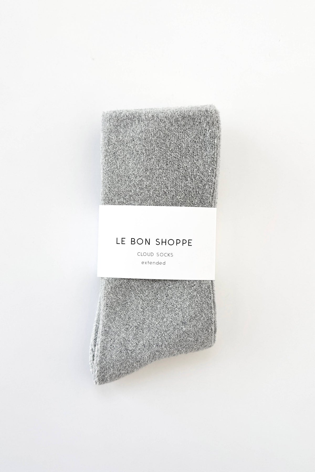 EXTENDED Cloud Socks Heather Grey