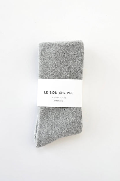 EXTENDED Cloud Socks Heather Grey