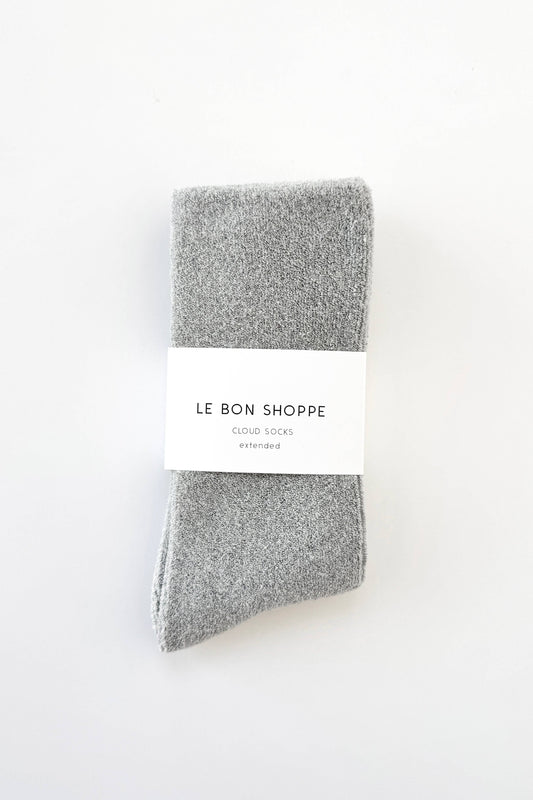 EXTENDED Cloud Socks Heather Grey
