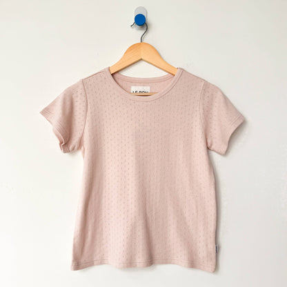 Rose Pointelle T Shirt