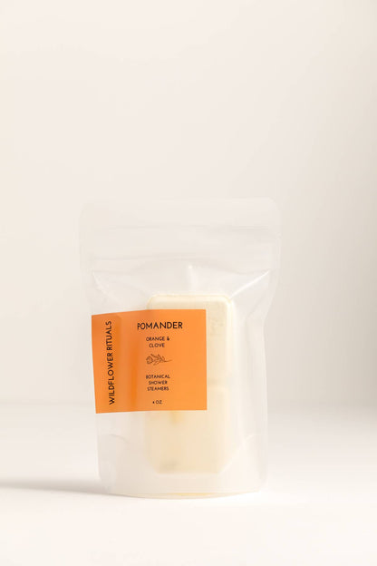 Botanical Shower Steamers - Orange Clove