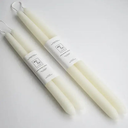 Bluebell Beeswax Dipped Taper Candles
