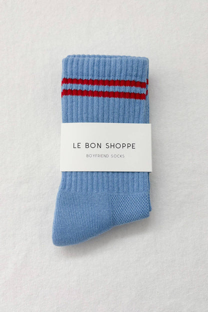 Le Bon Shoppe - Boyfriend Socks: Maroon