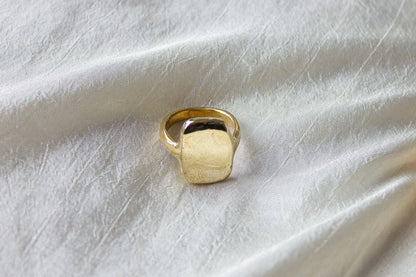 Ingot Ring: Brass