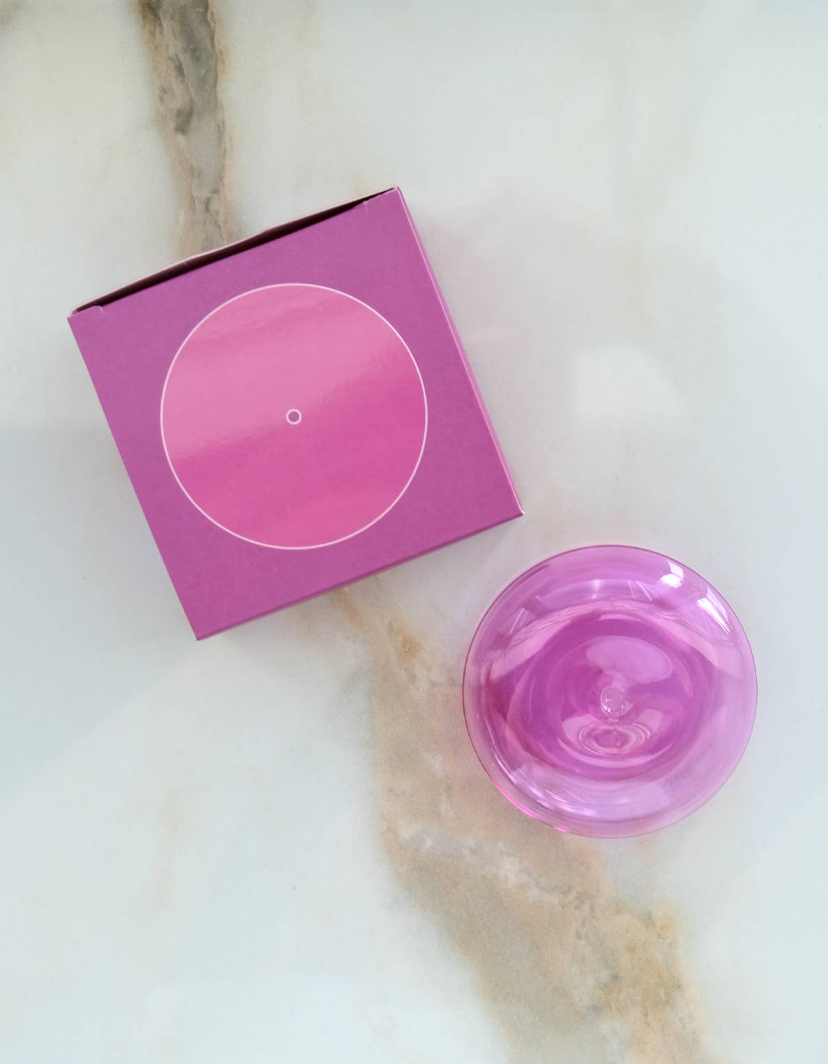 Glass Bubble Incense Holder : Martini Olive Translucent