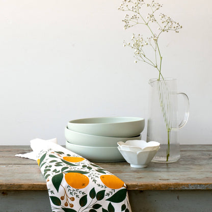 Oranges Tea Towel