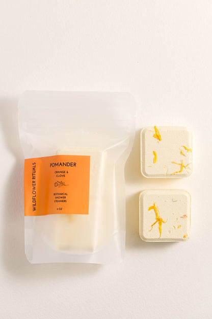 Botanical Shower Steamers - Orange Clove