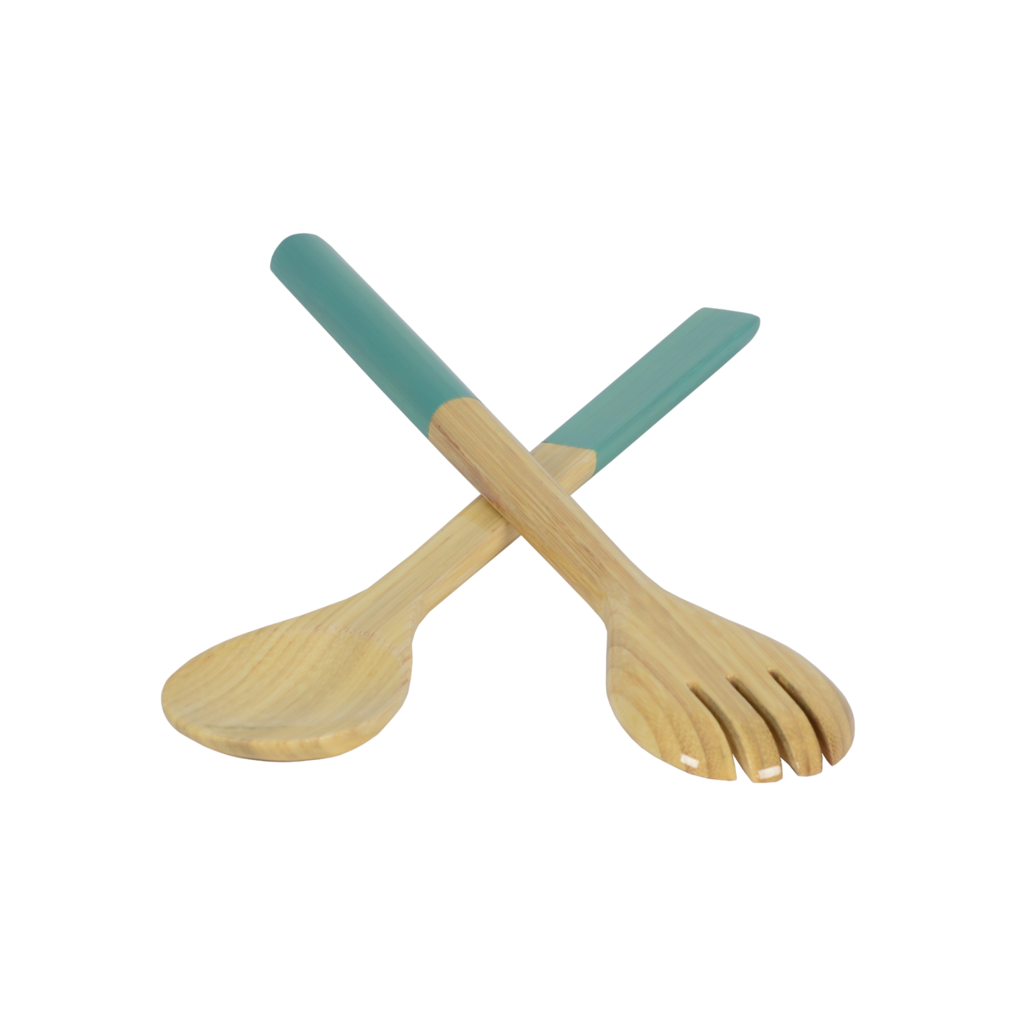 Bamboo Server Set: Dove Blue