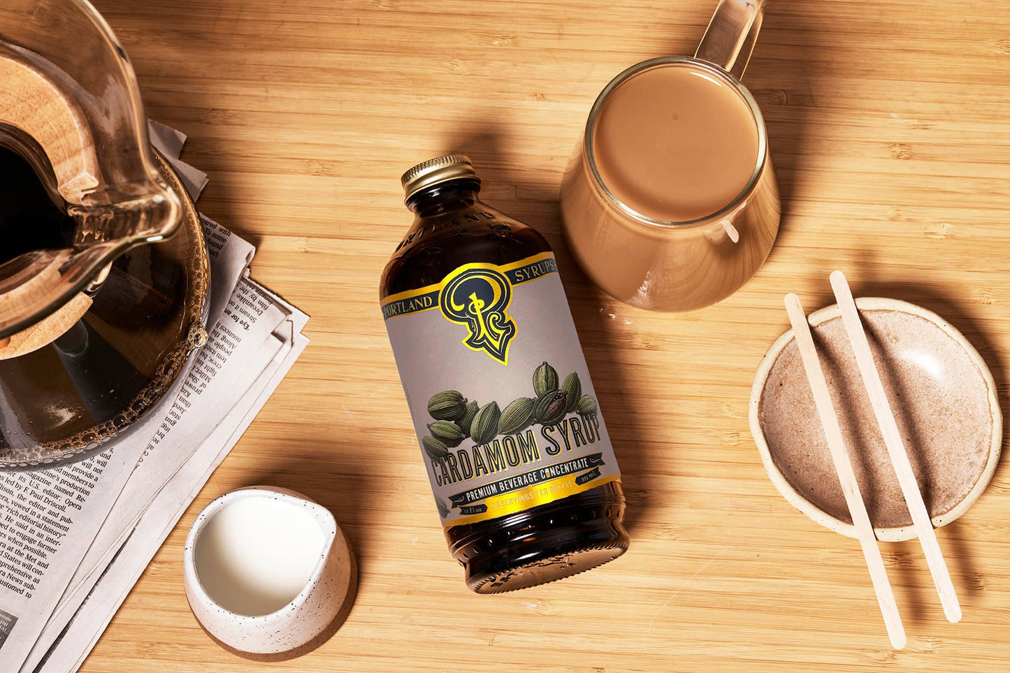 Cardamom Syrup 12oz  - cocktail / mocktail / coffee mixer