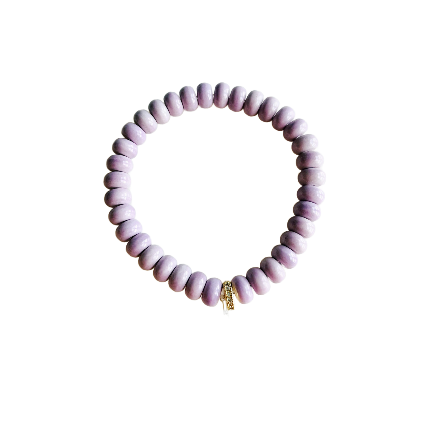 Market and King - Candy Stretch Bracelets: Matte Turquoise Imperial Jasper