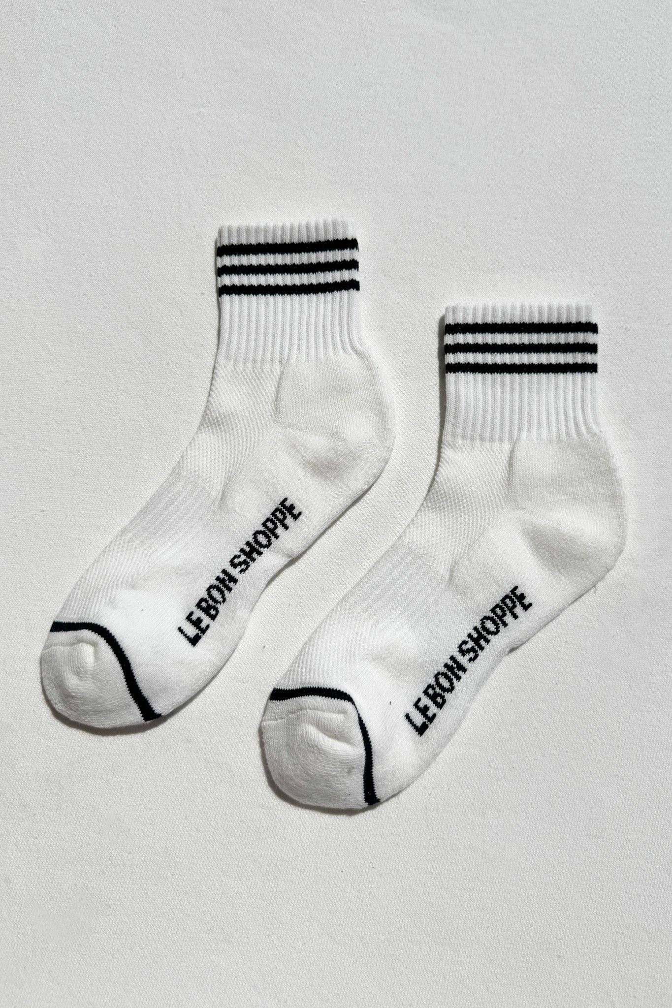 Girlfriend Socks: White