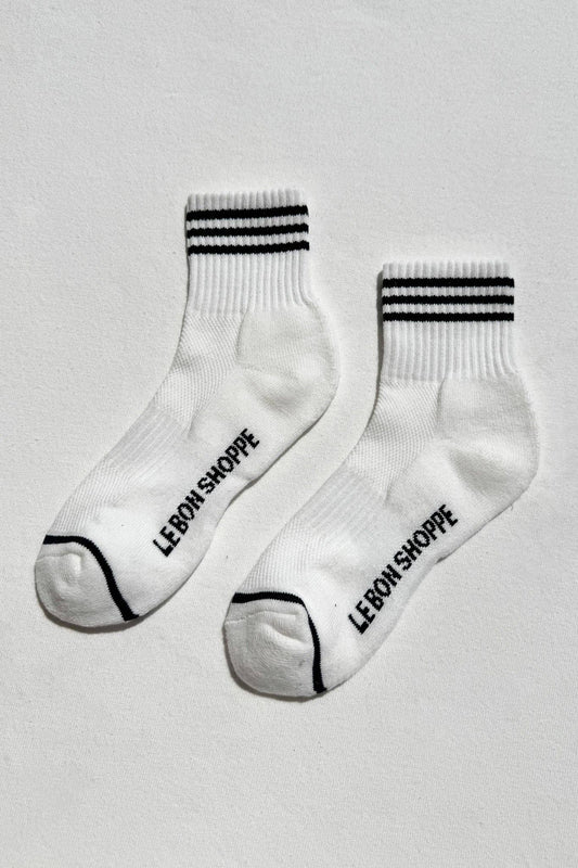 Girlfriend Socks: White