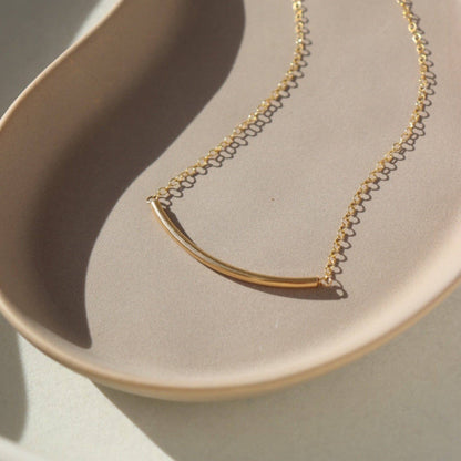 Minimal Necklace: 14k Gold Fill